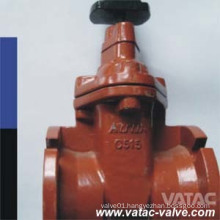 Cast Iron/Ductile Iron Clamp Ends Soft Seat Gate Valve